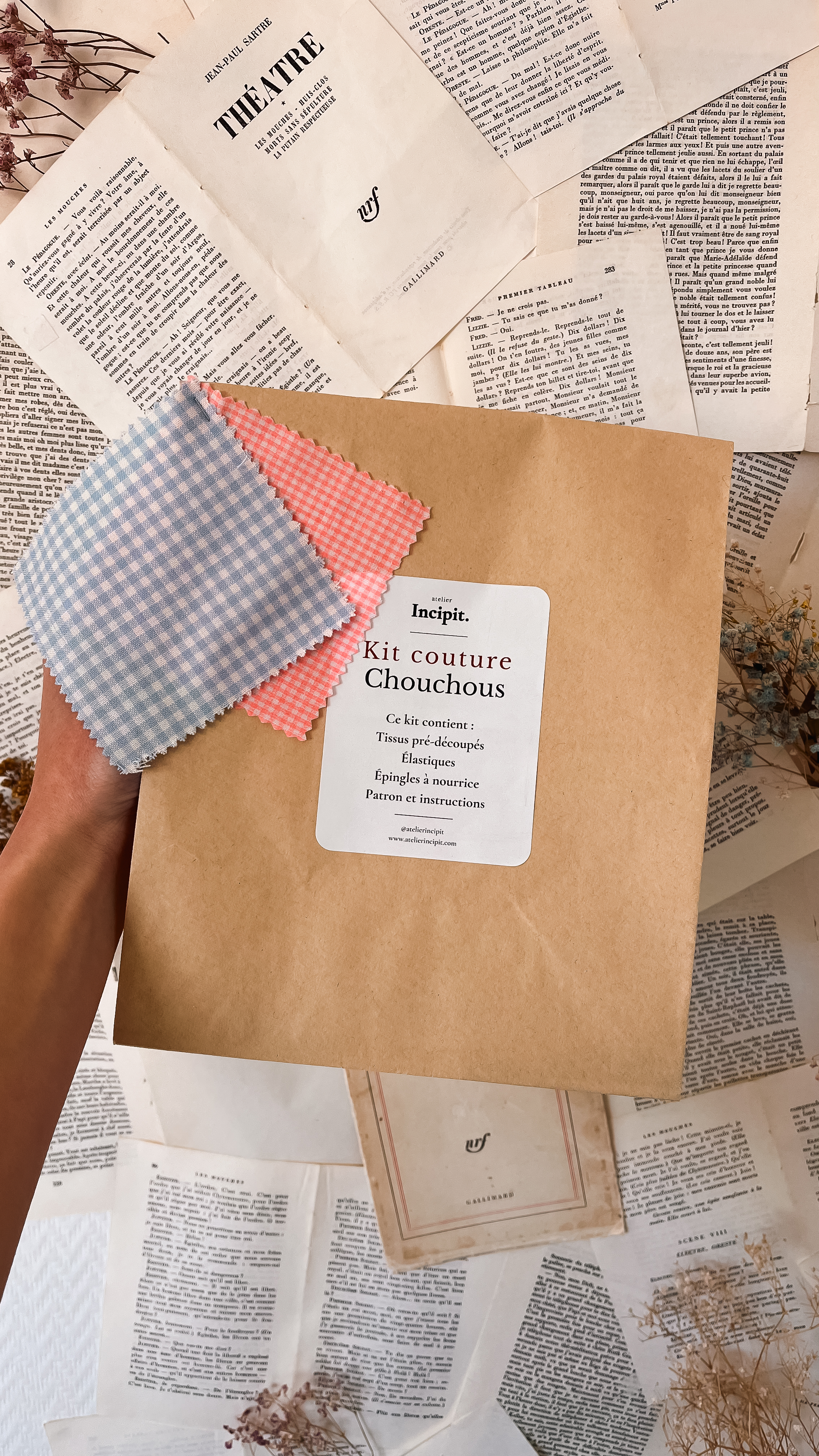 Kit couture - Duo de chouchous - Acte I : le songe