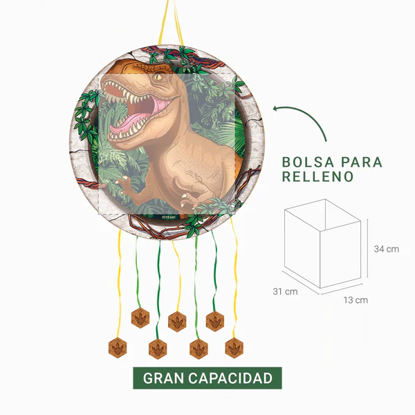 PIÑATA DE DINOSAURIO