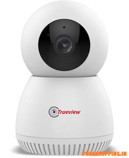Trueview 4G Sim Based + Wi Fi Based Smart CCTV Camera for Home | Baby Monitoring Servelance | Indoor Camera for Home (4G Smart Camera)