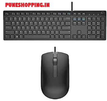 Dell USB Wired Keyboard and Mouse Set (Black) KB216+MS116
