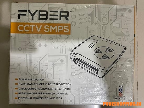fyber 8 Channel CCTV smps Power Supply