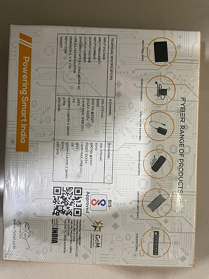 fyber 8 Channel CCTV smps Power Supply