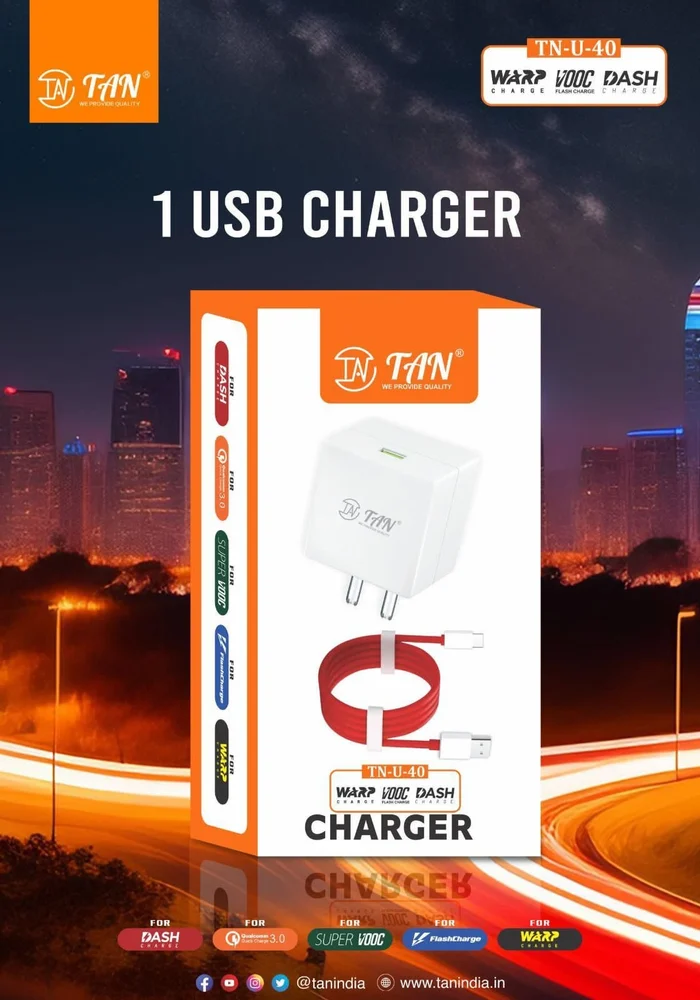  Tan Tnu40 65W Fast Charger, Single port 