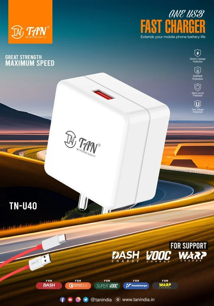  Tan Tnu40 65W Fast Charger, Single port 