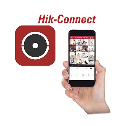 Hik-Connect Mobile App./HIKVISION 8 Channel DVR 1080P Lite H.265Pro+ 2MP DVR DS-7108HGHI-K1 (Without Hard Drive), White
