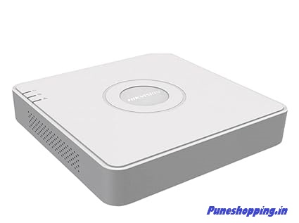 Hik-Connect Mobile App./HIKVISION 8 Channel DVR 1080P Lite H.265Pro+ 2MP DVR DS-7108HGHI-K1 (Without Hard Drive), White