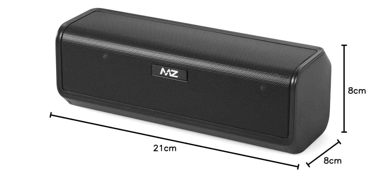 MZ M417SP (Portable Bluetooth Speaker) Dynamic Thunder Sound with High Bass 3.7V  Bluetooth Speaker (WHITE, Stereo Channel)
