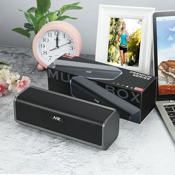 MZ M417SP (Portable Bluetooth Speaker) Dynamic Thunder Sound with High Bass 3.7V  Bluetooth Speaker (WHITE, Stereo Channel)
