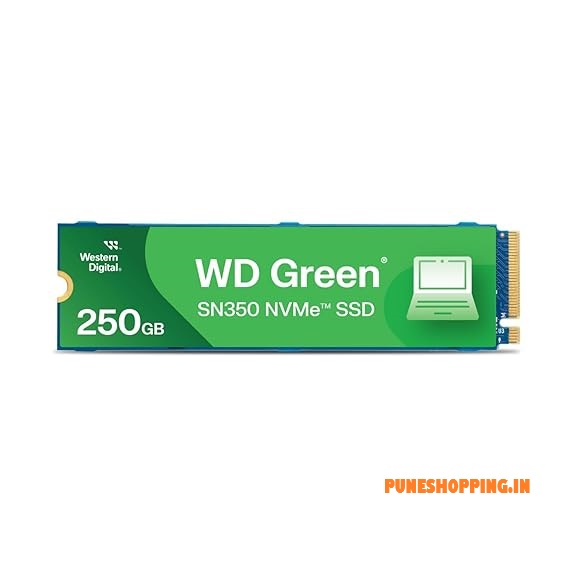 Western Digital Green Sn350 Pcie Gen 3 Nvme Ssd, 250Gb