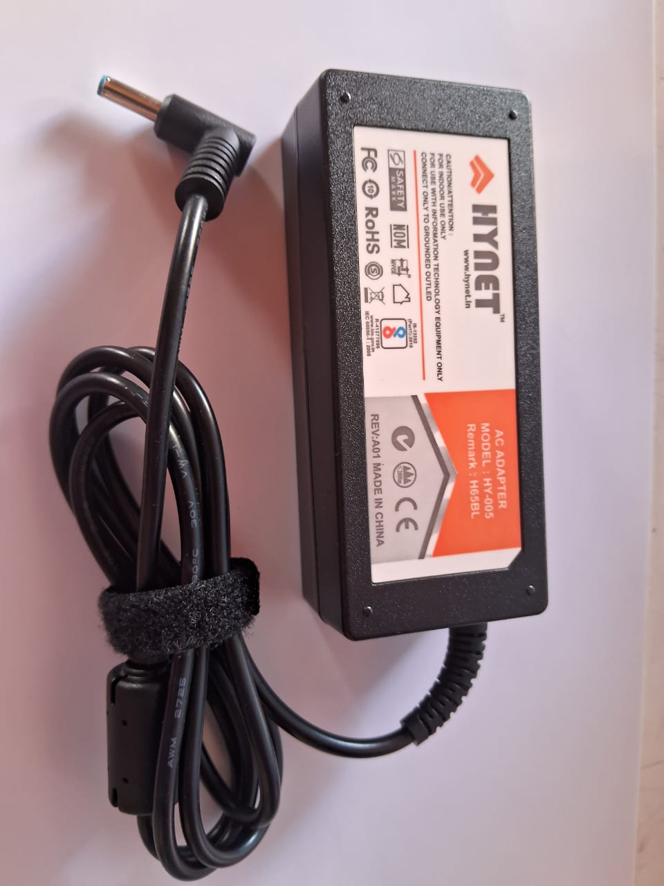 HP 65W 4.5mm Non-EM AC Adapter Charger
