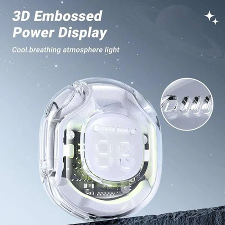 UltraPod Pro Bluetooth Earbud | 25 Hr | Powerful Bass | IPX Water Resistant Black