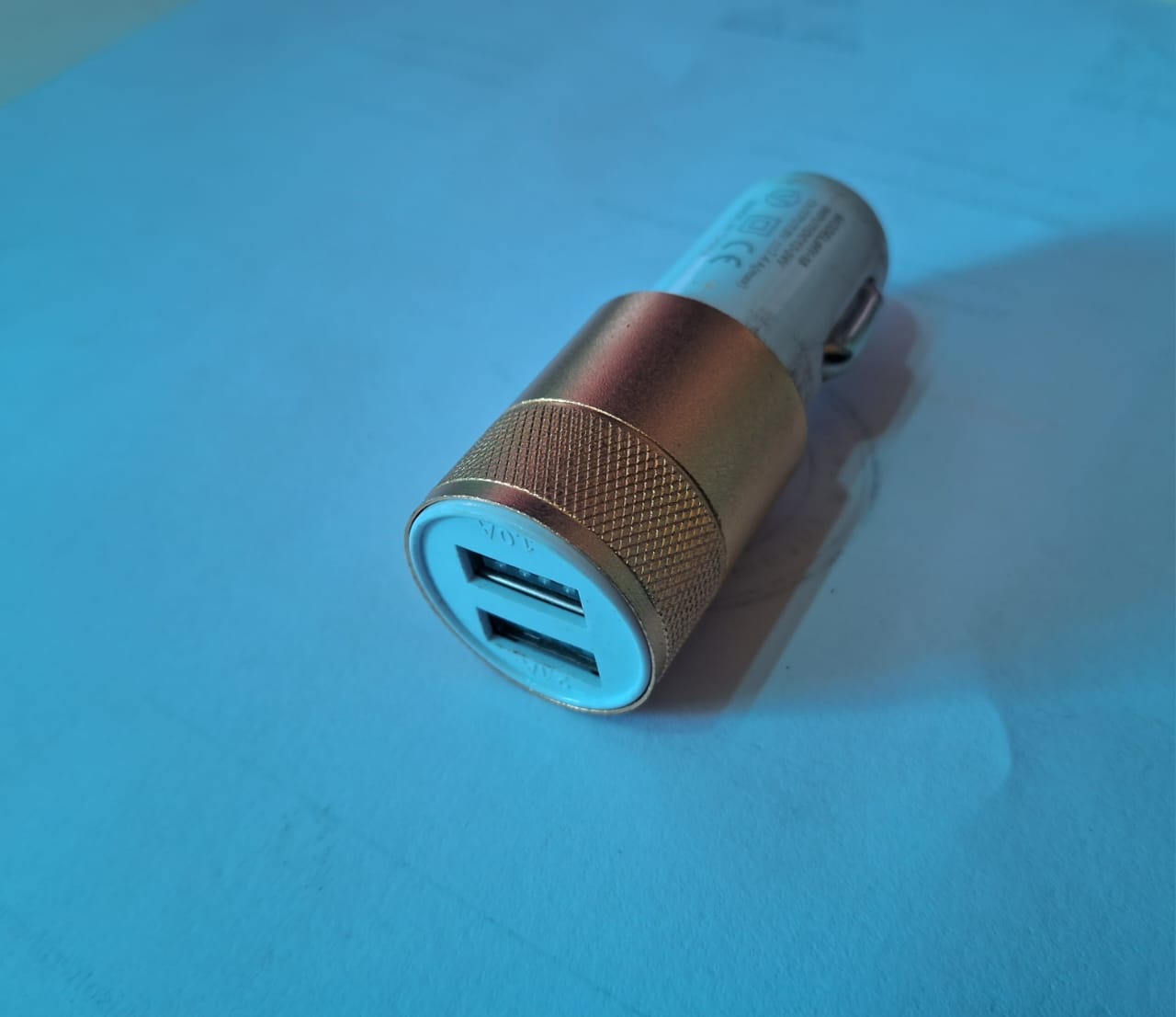 ITEK SINGLE  USB Car Charger - WHITE