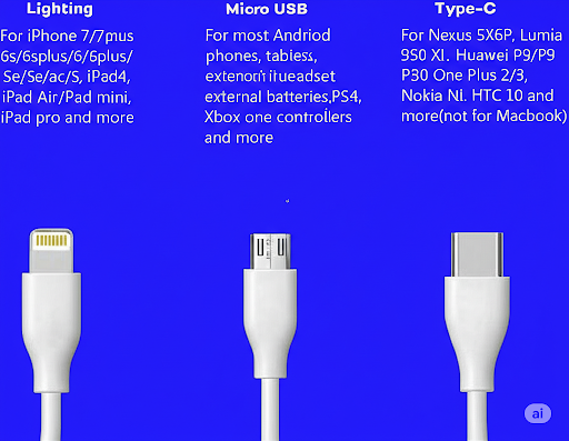 3 IN 1 CHARGING CABLE