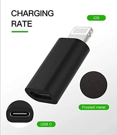 MALE IPHONE TO C FEMALE ADAPTER