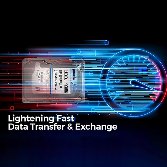 GEONIX Refurbished 500 GB SATA Hard Drive for Desktop/Surveillance–8.89 cm(3.5 Inch), 6 Gb/s 7200 RPM High Speed Data Transfer, Heavy Duty Hard Disk with 256 MB Cache for Computer PC, 2 Years Warranty