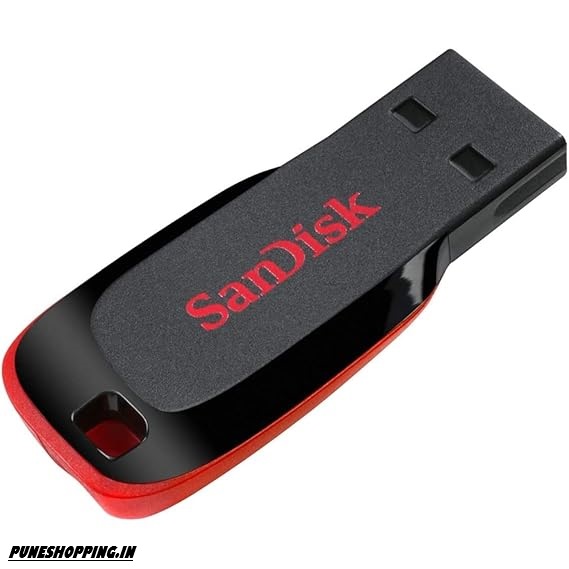 SanDisk USB Flash Drive /SanDisk Cruzer Blade 128GB, USB 2.0, Flash Drive, Pendrive, Red, 5Y Warranty (SDCZ50-128G-I35)