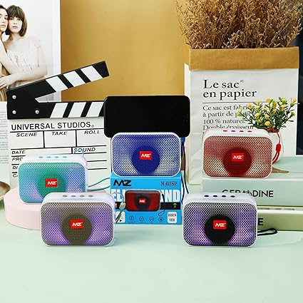 Wireless Bluetooth Speaker /MZ M412SP (Portable Bluetooth Speaker) Dynamic Thunder Sound with High Bass 5 W Bluetooth Speaker 1200mAh Battery