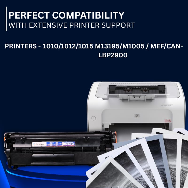 Consistent Laser Toner Cartridge(CTTC012A) Cartridge/Black