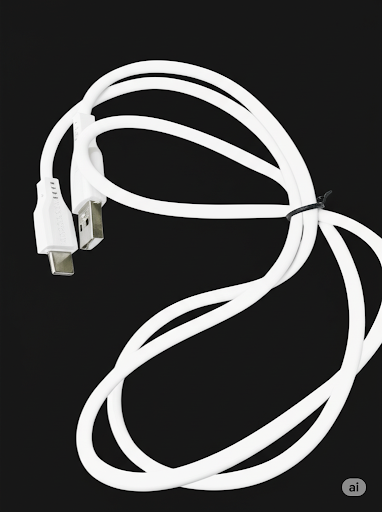 Landmark TYPE C Fast Charging and Syncing Cable Compatible with SAMSUNG  ALL MOBILE -WHITE  