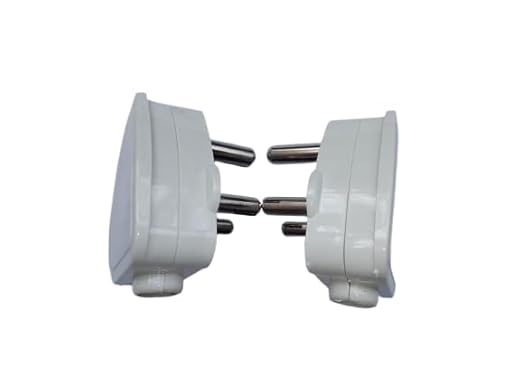 3-Pin Top Plug – 6 Amp, 240V (Pack of 2) Perfect for use with home appliances, office equipment