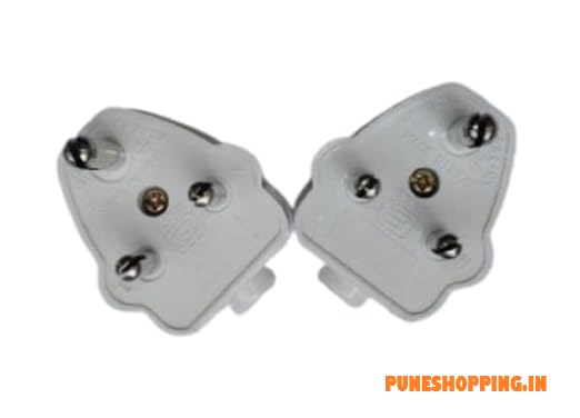 3-Pin Top Plug – 6 Amp, 240V (Pack of 2) Perfect for use with home appliances, office equipment