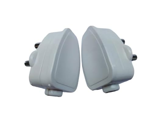 3-Pin Top Plug – 6 Amp, 240V (Pack of 2) Perfect for use with home appliances, office equipment