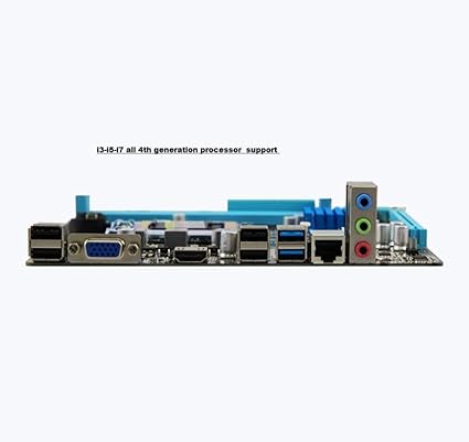ZEB0NICS H81M2 4th/5th Generation Micro ATX Motherboard II LGA1150 DDR3 Socket Supports i3/i5/i7 Processors II nvme Support II Pci-e X1 Slot II3 Year Warranty