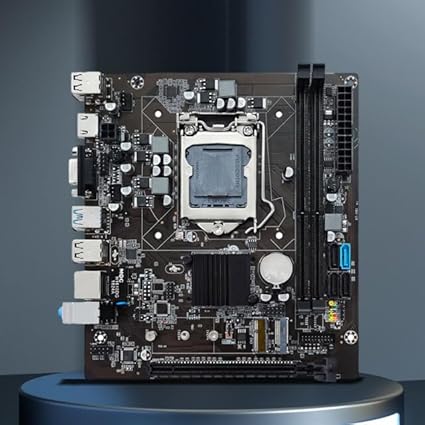 ZEB0NICS H81M2 4th/5th Generation Micro ATX Motherboard II LGA1150 DDR3 Socket Supports i3/i5/i7 Processors II nvme Support II Pci-e X1 Slot II3 Year Warranty