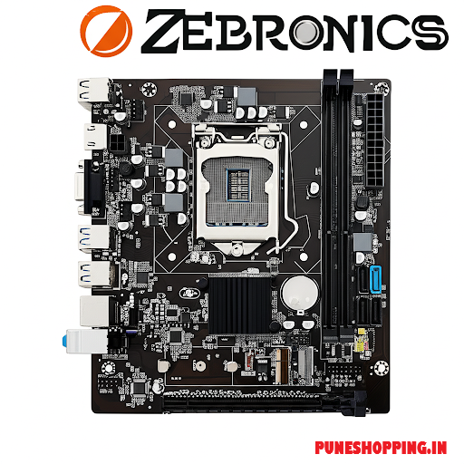 ZEB0NICS H81M2 4th/5th Generation Micro ATX Motherboard II LGA1150 DDR3 Socket Supports i3/i5/i7 Processors II nvme Support II Pci-e X1 Slot II3 Year Warranty