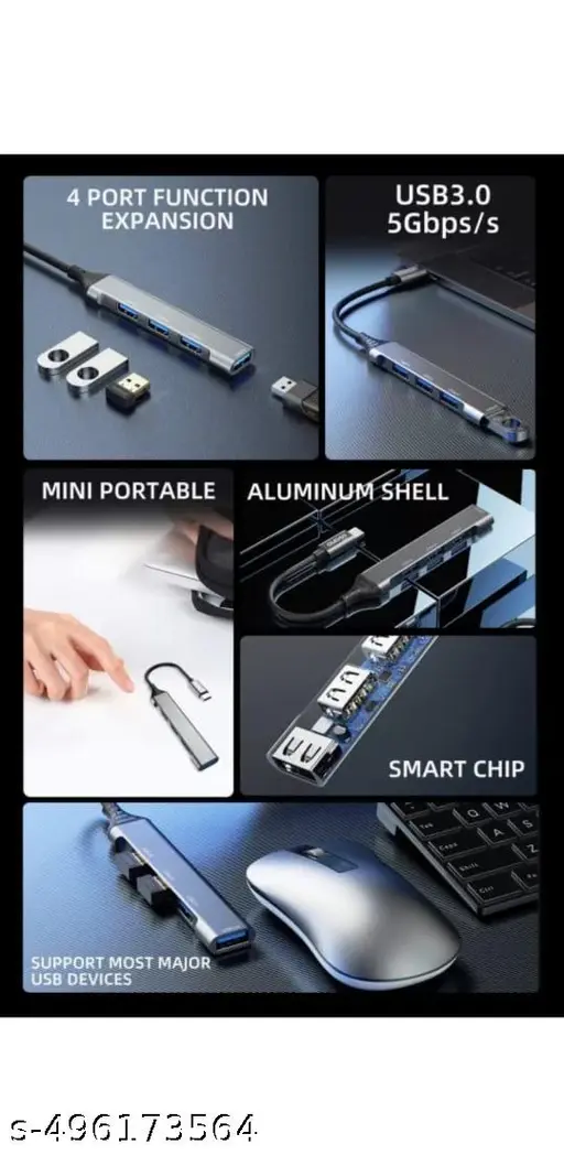 CROSS ACCESSORIES 4 port USB Hub