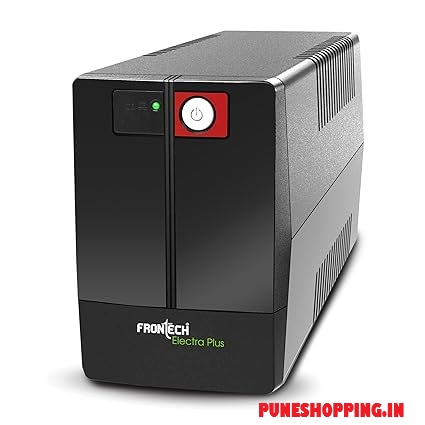 FRONTECH UPS Electra Plus 600VA/360W, Uninterrupted Power Supply System, Maintenance Free Battery, LED Indicator, Power Backup & Protection for Home/Office PC, Desktop and Other Electronics, (2564)