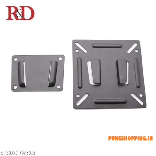 R&D Close to Wall TV Mount for LCD/LED/SMART TV 10-26 Inch Screens, Max Load 15 kg, Fixed Wall Mount, Slim Profile