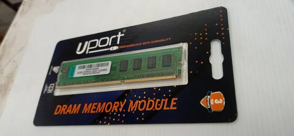 UPort 4GB DDR3-1333 UDIMM RAM, 1333 Mhz