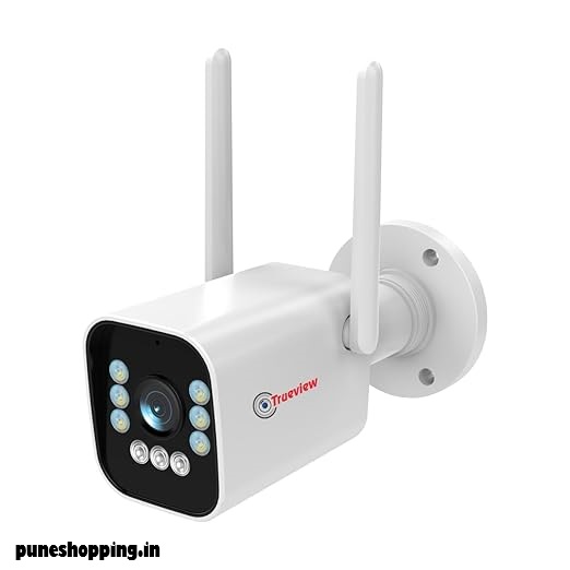 Trueview Security Camera /Trueview 3mp 1296p HD All Time Color 4G Sim Based Bullet CCTV Security Camera for Home, Shop, Office, Farm, and Construction Site | IP66 Waterproof Rating | with 9 IR LED