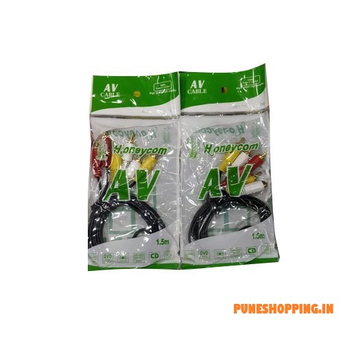 1.5 Meter Male To Male Honeycom 3RC AV Cable