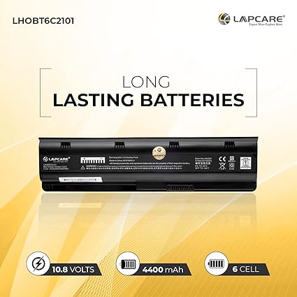 Lapcare 4000mAh 10.8V Laptop Battery for HP