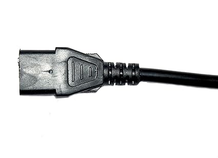 Ranz Super Deluxe Computer Power Cable IEC for Desktop/PC & Printers/Monitor SMPS Power Cable 1.5 Meter (Black)