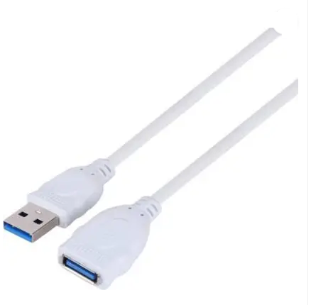 USB Extension Cable MAXICOM TV-out Cable 3 MTR Male to Female USB 3.0 Extension Cable for Printer, PC, External Hard Drive (very Useful for Computer, Laptop, Desktop, LCD, LED) (White)  (White, For Computer)(10 M)