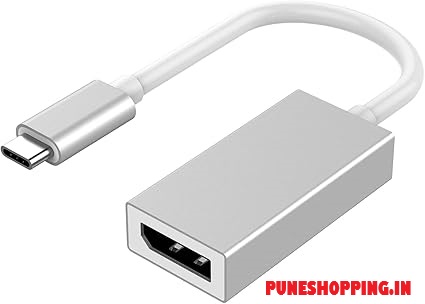 ELECTRO WOLF USB 3.1 Type-C to DisplayPort 4K HD 1080p HDTV Adapter Converter Cable Type C Male to DP Female Adapter