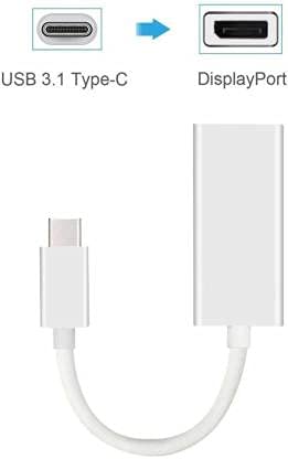 ELECTRO WOLF USB 3.1 Type-C to DisplayPort 4K HD 1080p HDTV Adapter Converter Cable Type C Male to DP Female Adapter