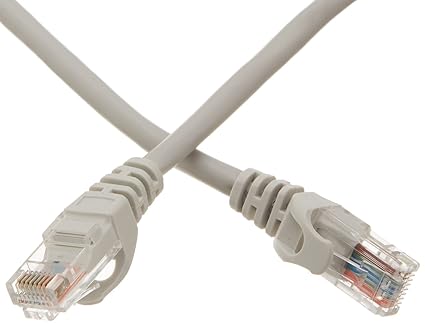  HONEYCOM     Ethernet Cable RJ45 Cat-5E Ethernet Patch/LAN Cable for Router (1.5Meters,White)