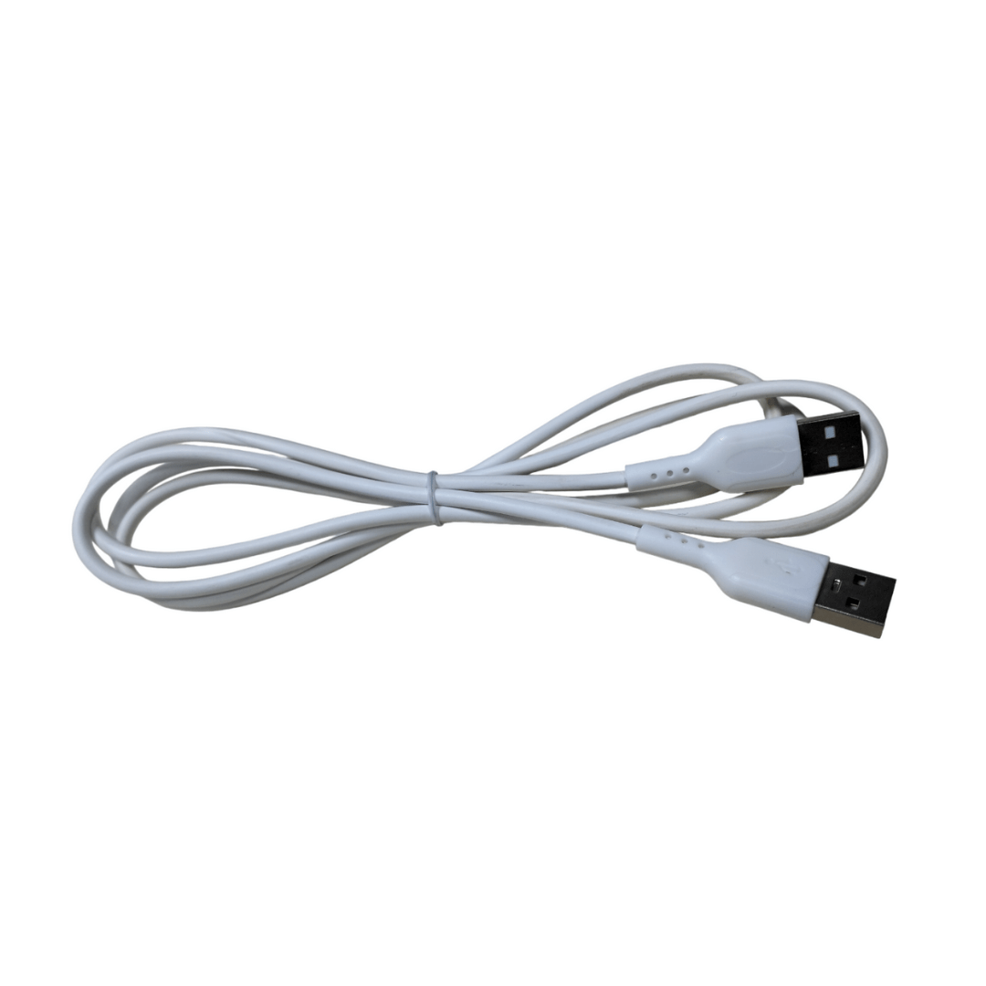  PEARL USB 2.0 Type Cable A Male to A Male Black/White