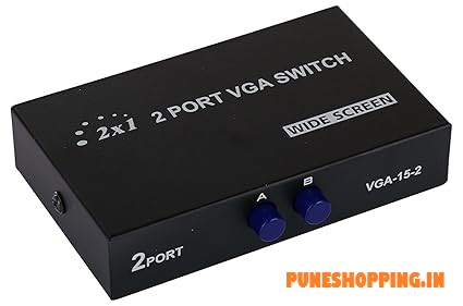 INFOTECH, VGA-15-2C 2 Port VGA Switch (Black) (3 Pc)