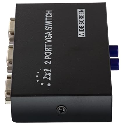 INFOTECH, VGA-15-2C 2 Port VGA Switch (Black) (3 Pc)