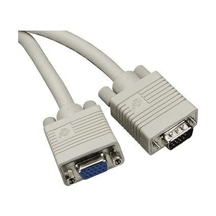 VGA Extension Cable VGA 15 Pin Male to Female Cable 1.5 Meter