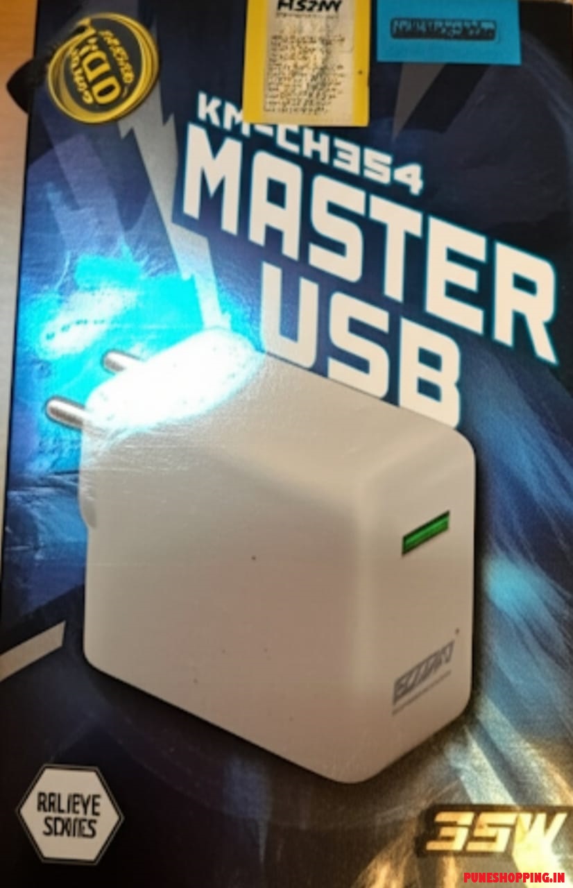 KDM CH354 K Plus 35w Charger for Oppo VIVO REALME MI All Type Androids