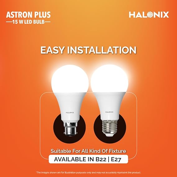 LED Light Bulb Halonix 15Watt Led Bulb Astron Plus Base B22 