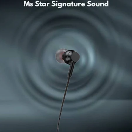 MS STAR Upto 30H Playtime Type-C Fast Charging, Magnetic Buds Bluetooth
