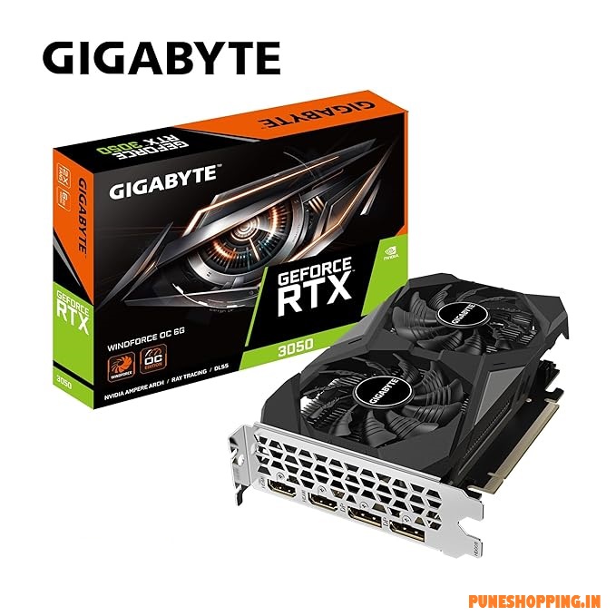 GIGABYTE GeForce RTX 3050 WINDFORCE OC 6G NVIDIA 6 GB pci_e_x16 GDDR6