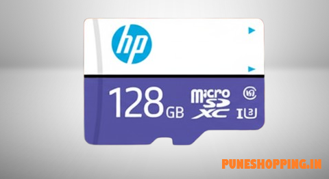 HP Micro SD Card 128GB with Adapter U3 (Write Speed 60MB/s & Read Speed 100 MB/s Records 4K UHD and Fill HD Video) - Purple
